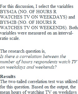 SPSS and the data matrix